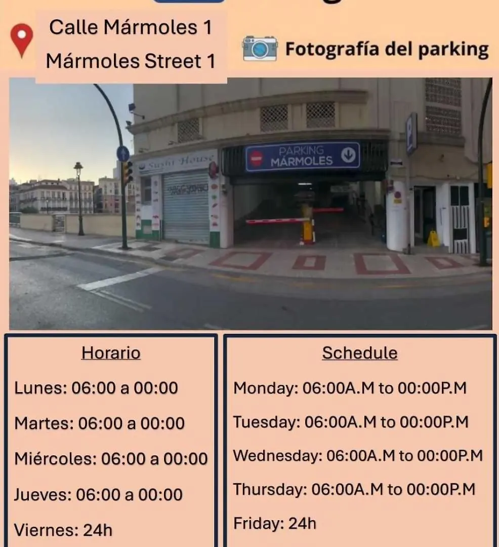 4 Rooms Pkg Marmoles Malaga location